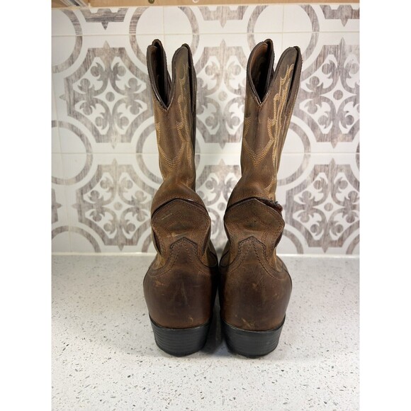 Ariat Men’s R Toe Boots Size 9.5 - Picture 4 of 8